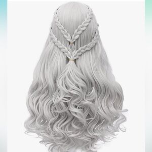 Daenerys/Khaleesy Silver Hair Wig